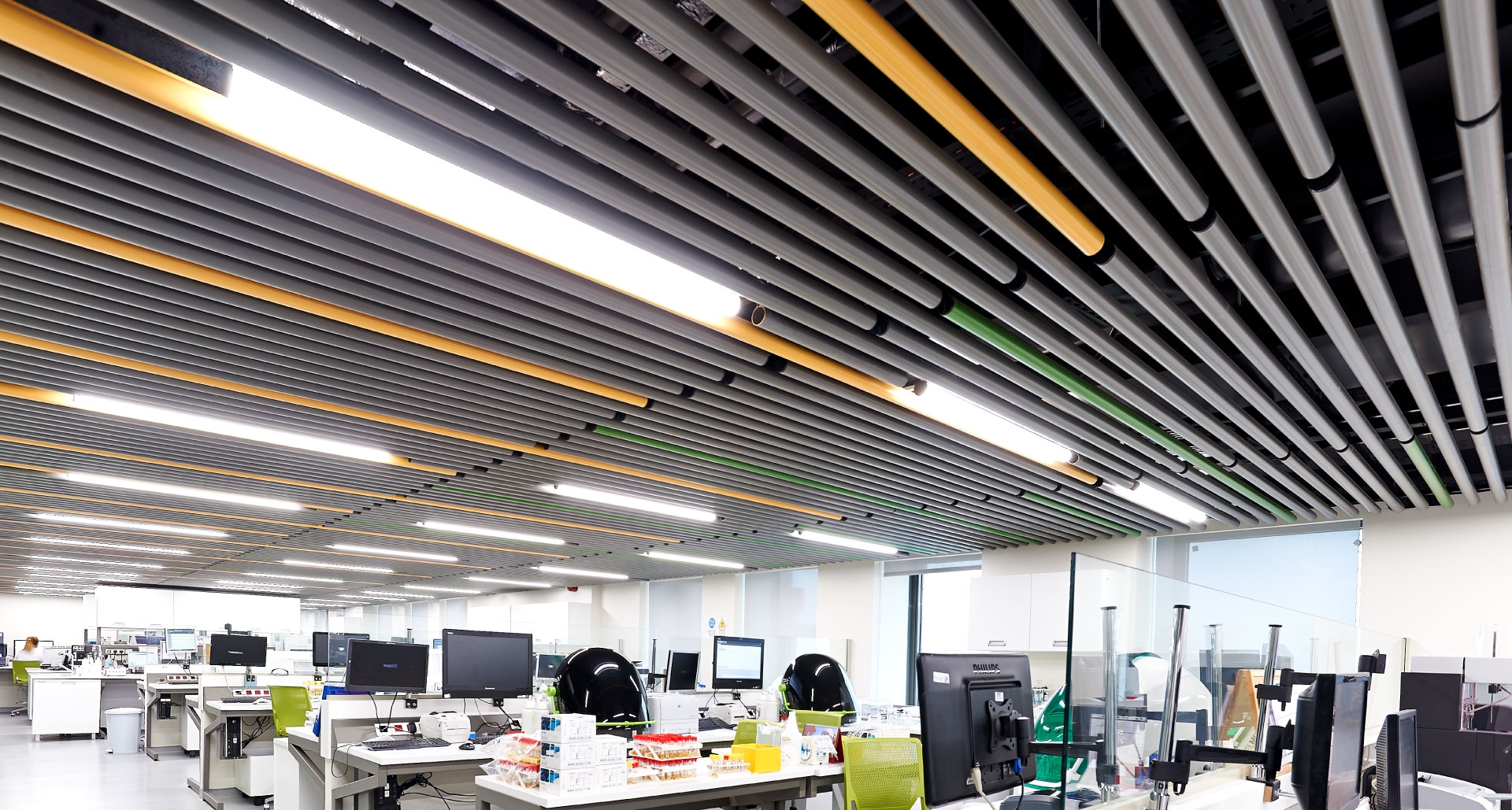 Acıbadem University ceiling systems