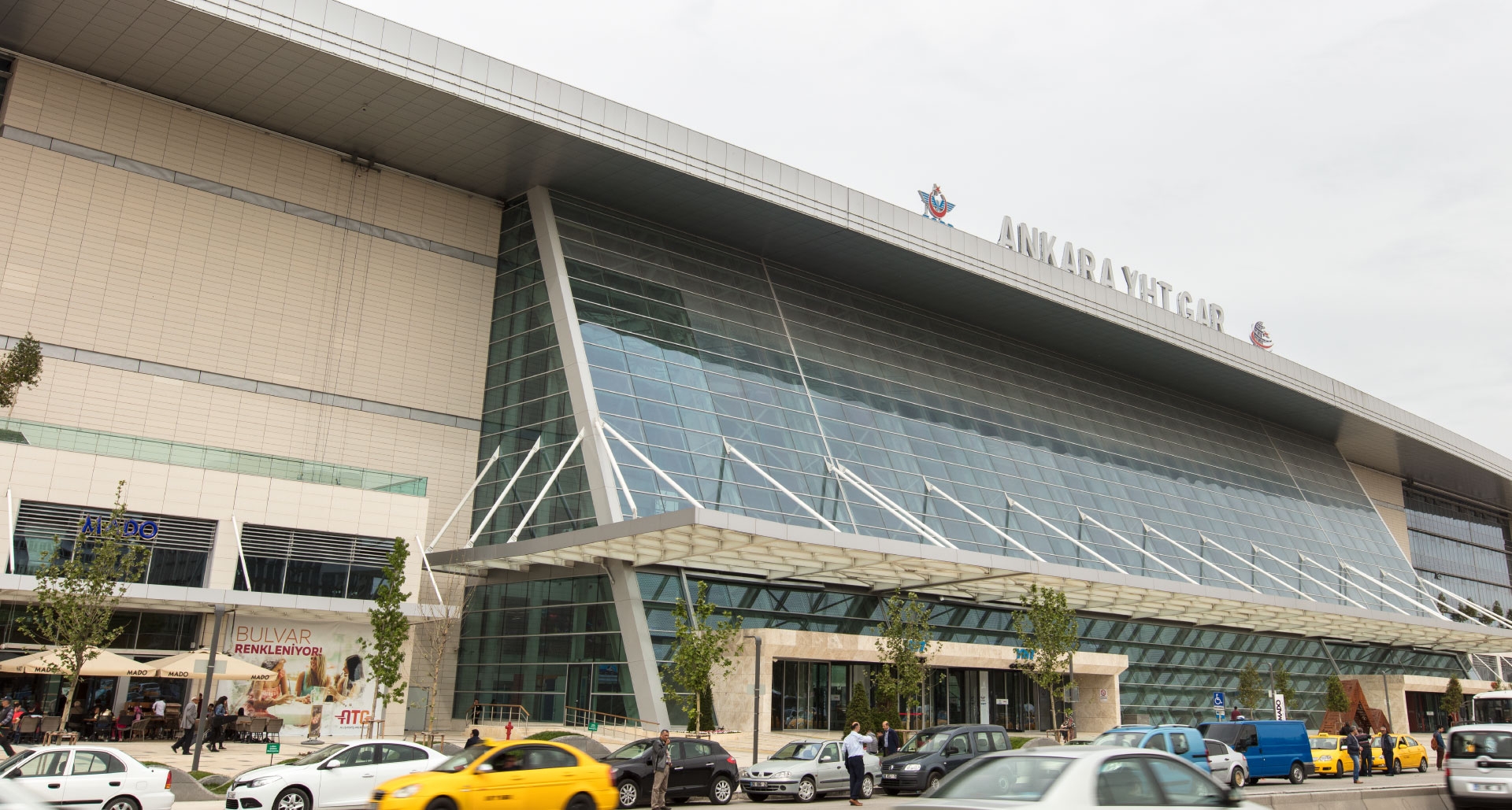 Ankara High Speed Train Station ceiling systems