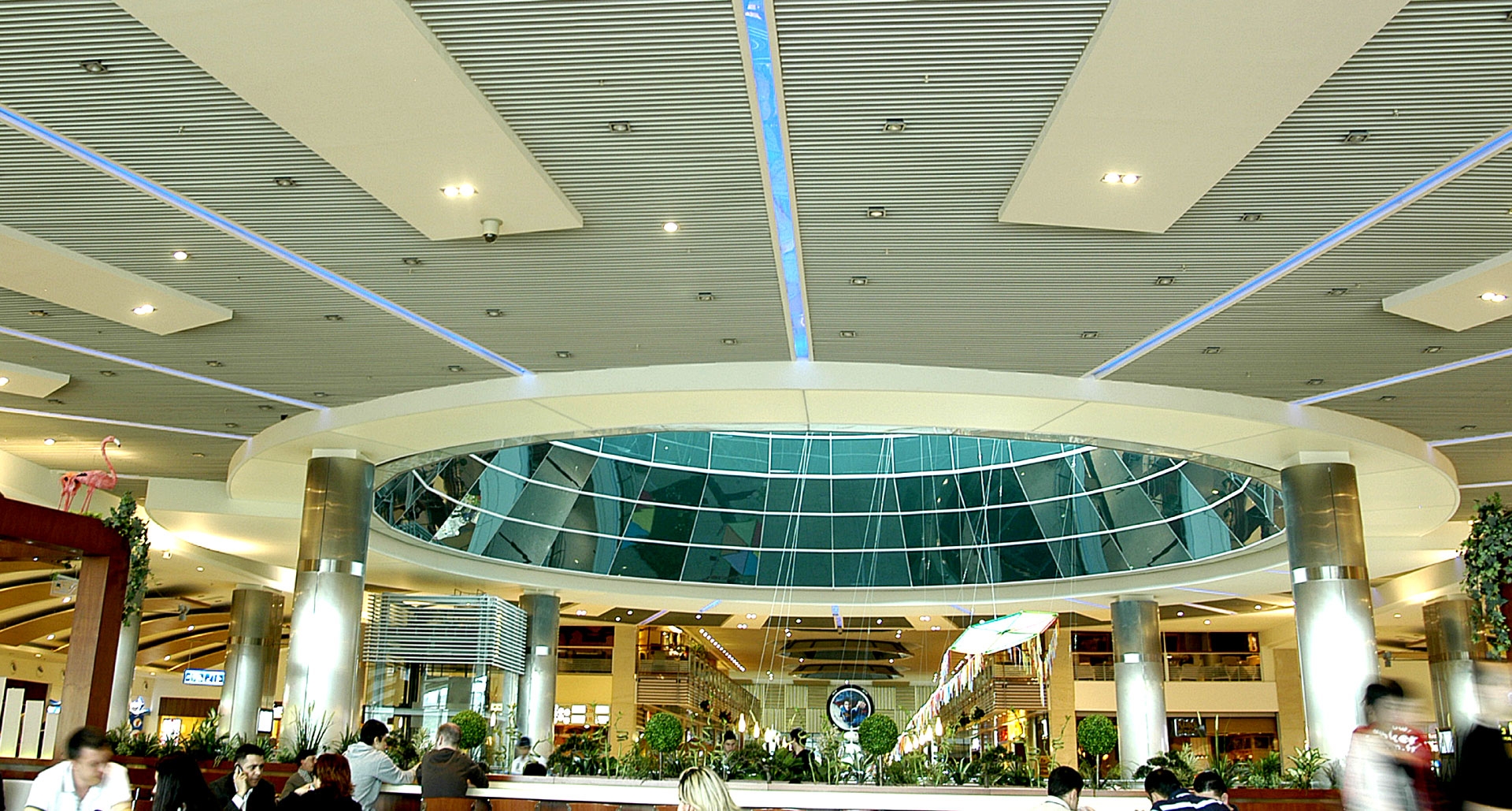 CEPA Shopping Center ceiling system