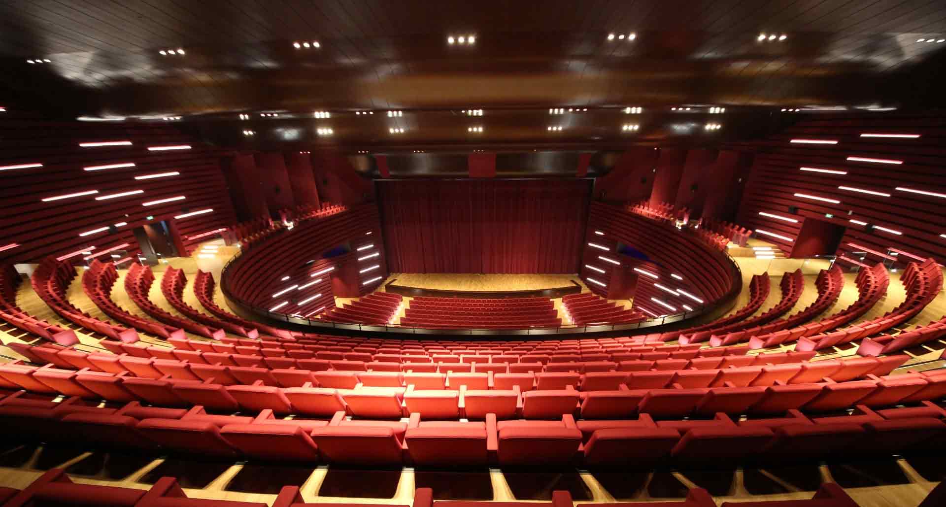Selçuklu Culture and Congress Center acoustic wood system